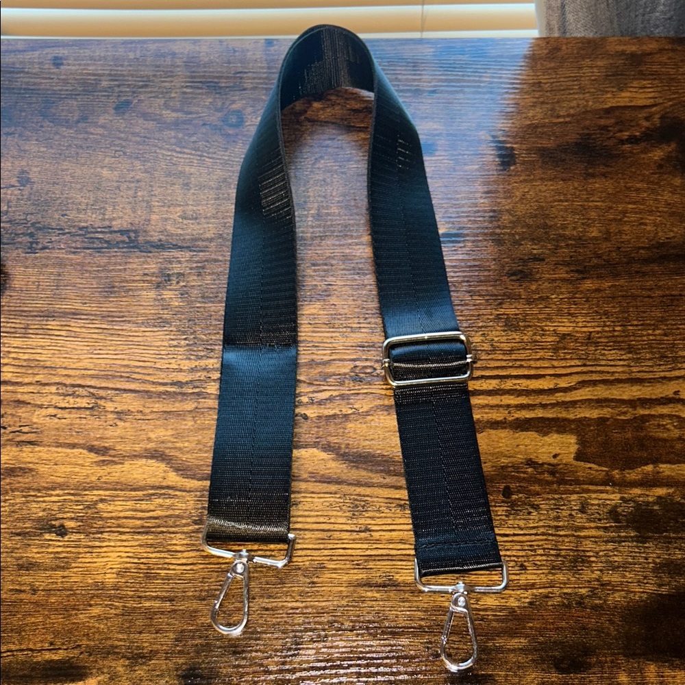 Black Adjustable Strap for Men Bags